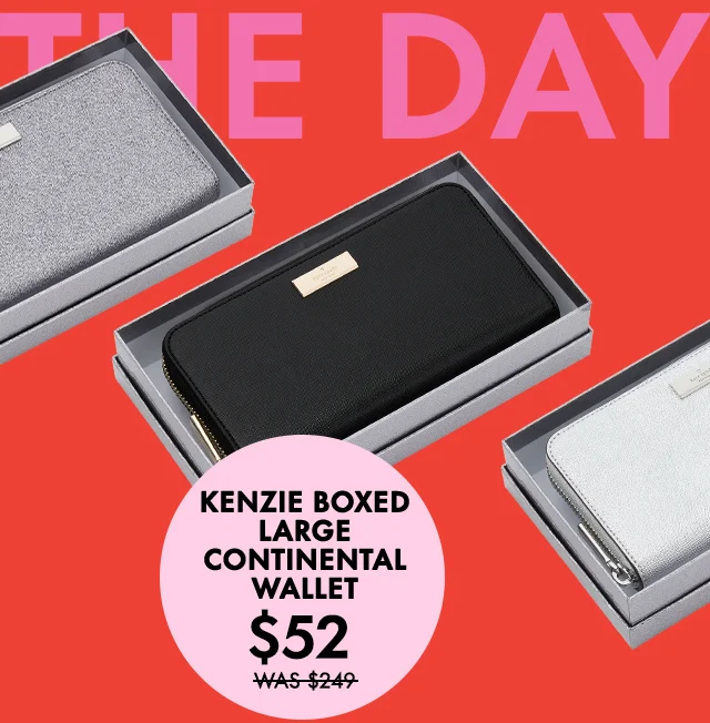 KENZIE BOXED LARGE CONTINENTAL WALLET