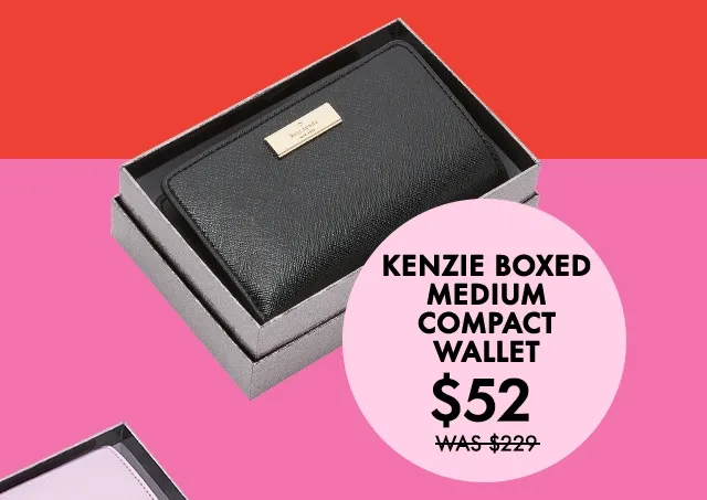 KENZIE BOXED MEDIUM COMPACT WALLET