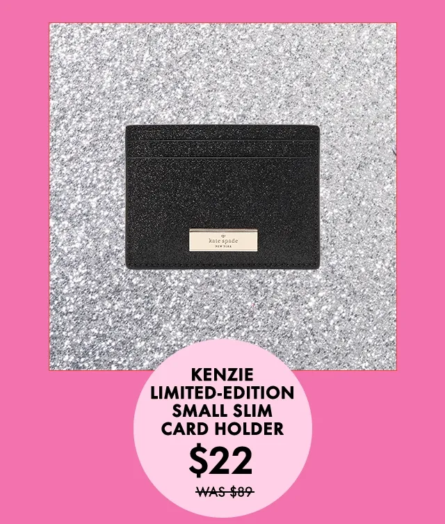 KENZIE LIMITED-EDITION SMALL SLIM CARD HOLDER
