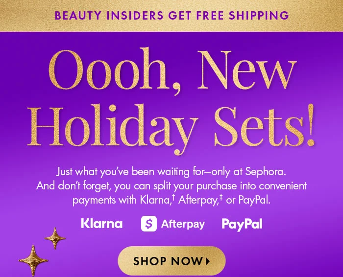New Holiday Sets