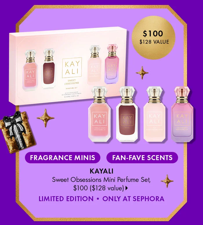 KAYALI Sweet Obsessions Mini Perfume Set