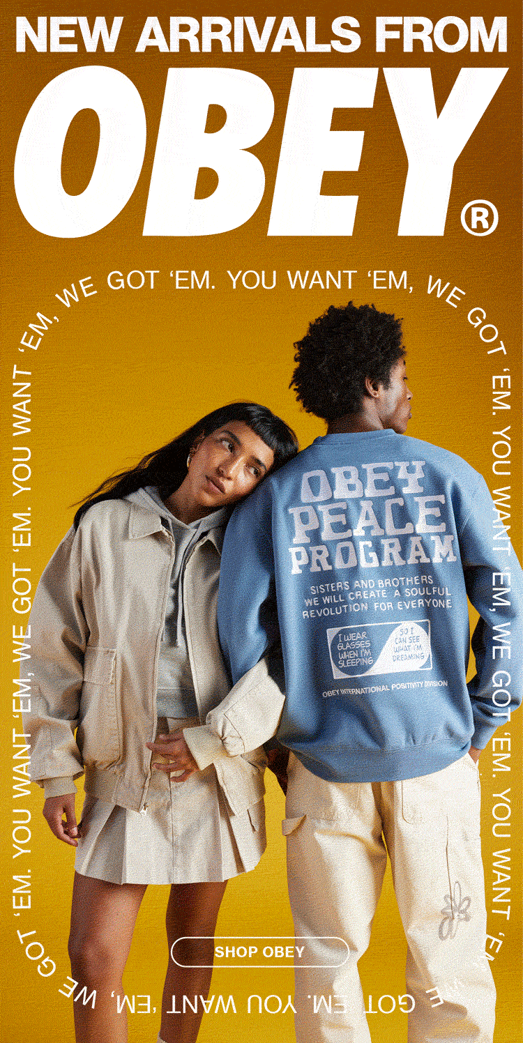 New Arrivals from OBEY