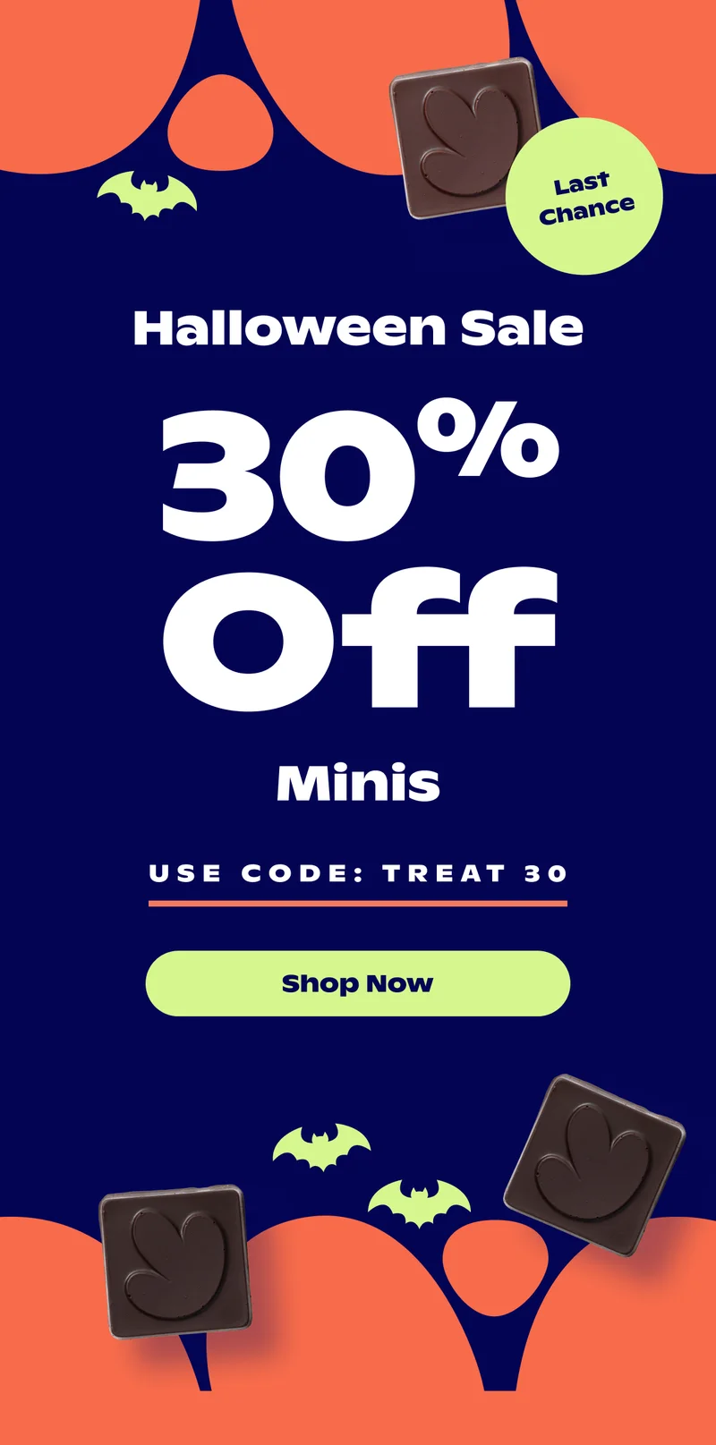 30% off minis - Last chance