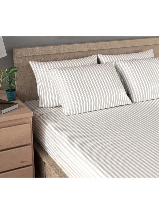 Home Reflections 800TC Triblend Sheet Set with Extra Cases