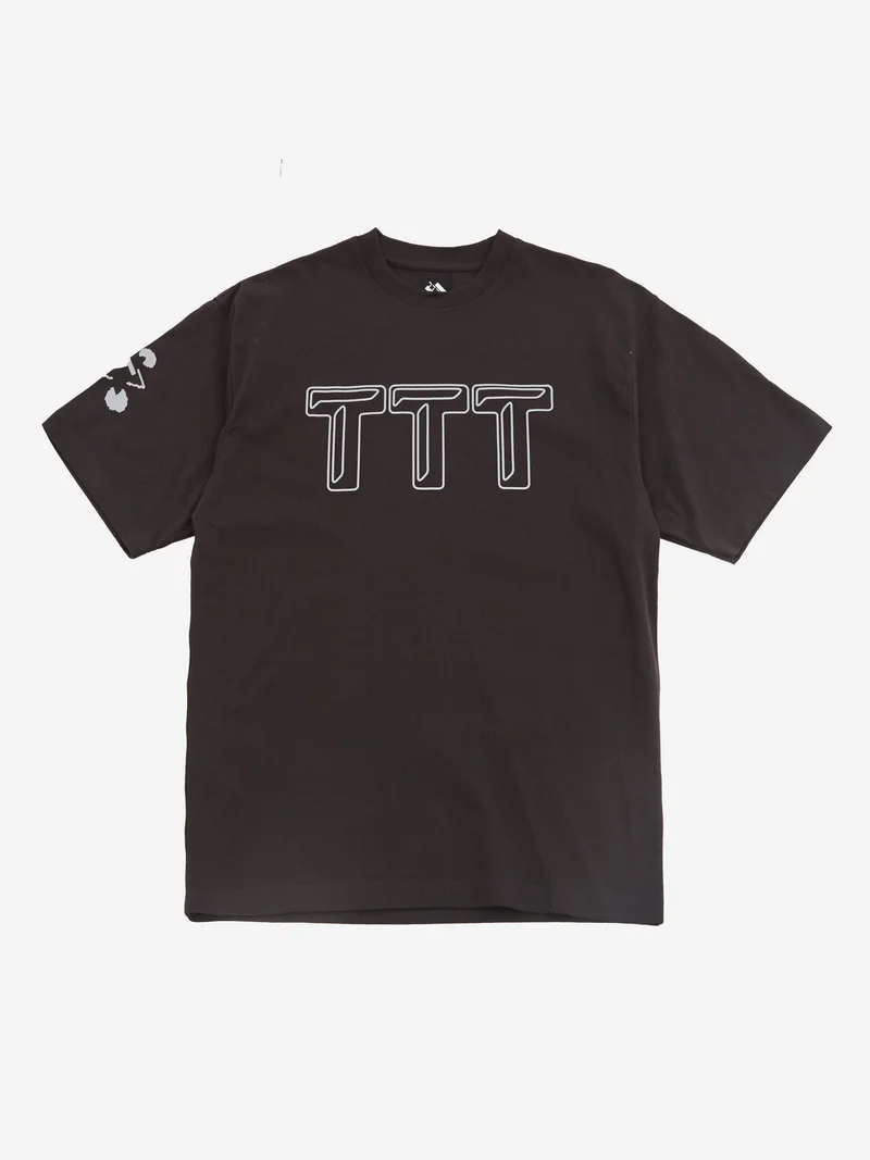 Image of The Trilogy Tapes TTT Logo T-Shirt - Black