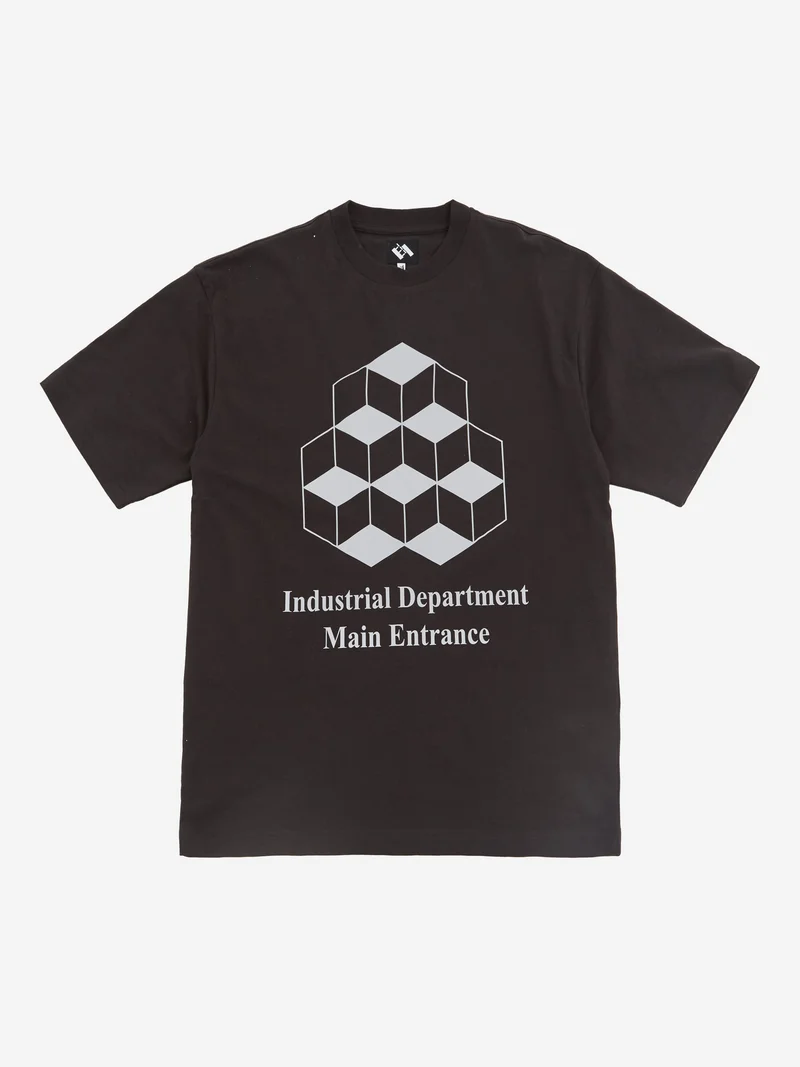 Image of The Trilogy Tapes TTT Industrial Department T-Shirt - Black
