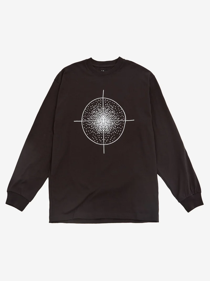 Image of The Trilogy Tapes TTT Winter Glassworks Long Sleeve - Black