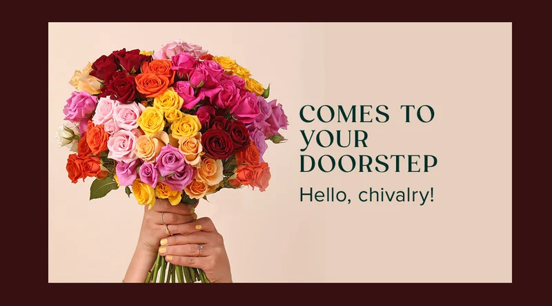 Comes to Your Doorstep. Hello, chivalry!