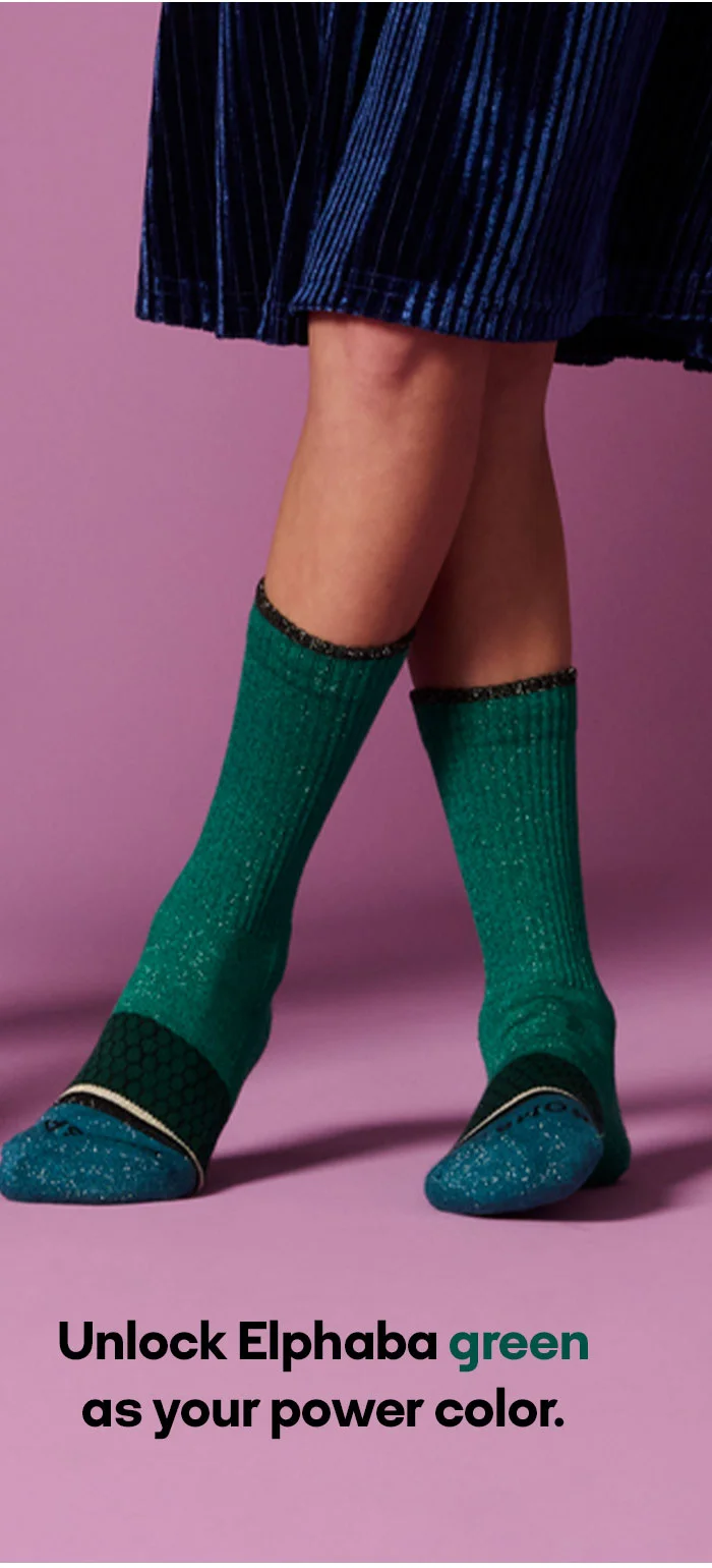 Unlock Elphaba green as your power color.