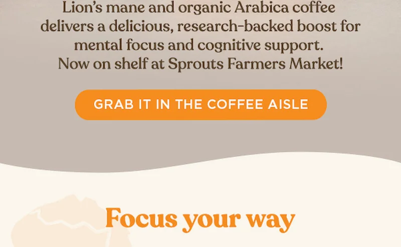 GRAB IT IN THE COFFEE AISLE