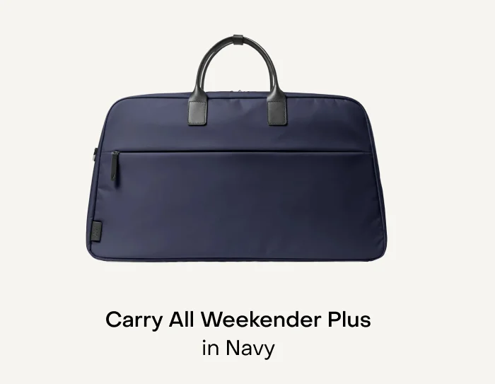 Carry All Weekender Plus in Navy