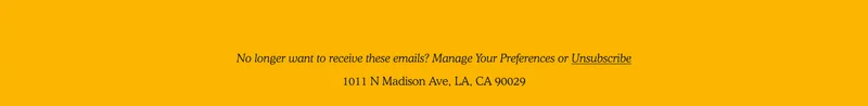 Manage Preferences