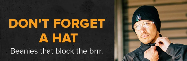 DON'T FORGET A HAT