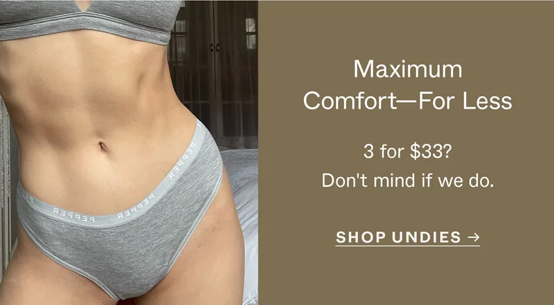 3 for $33 Supima Undies