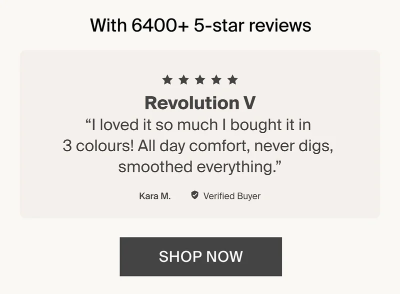 With 6400+ 5-star reviews. SHOP NOW.