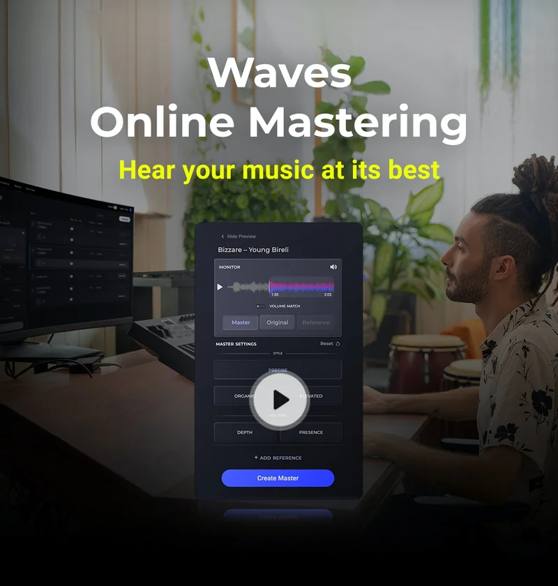 NEW! Waves Online Mastering