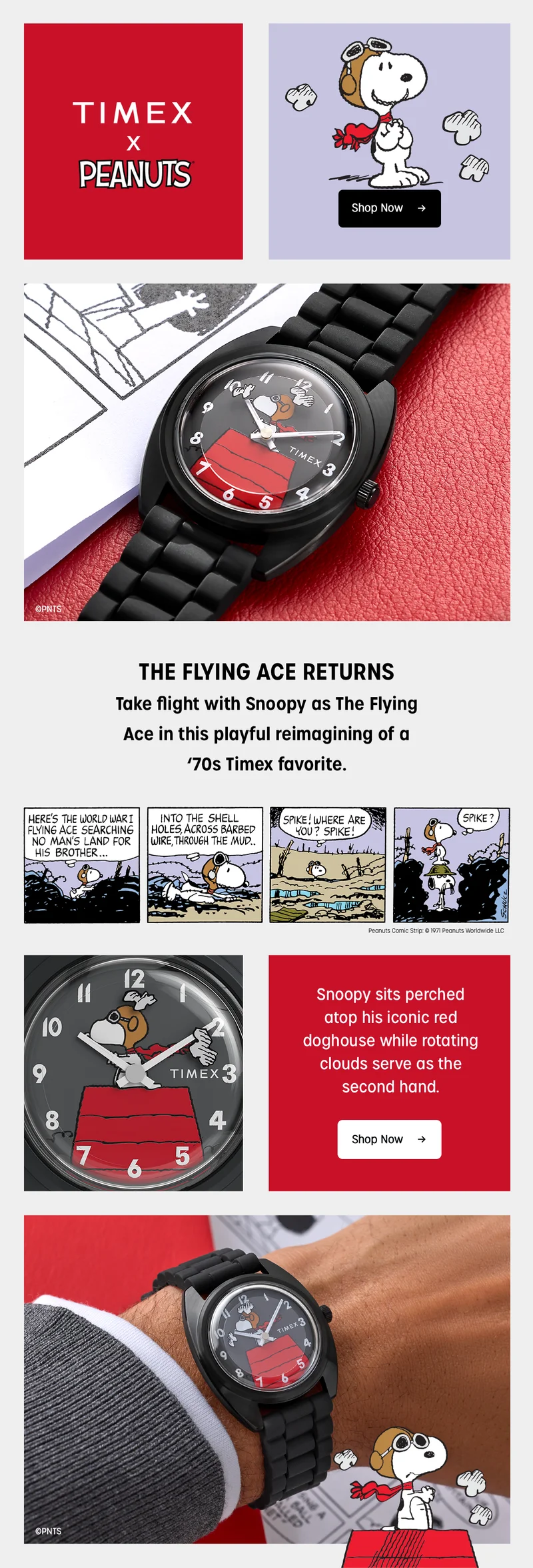 Shop Now (Peanuts 1979 Reissue) - Timex