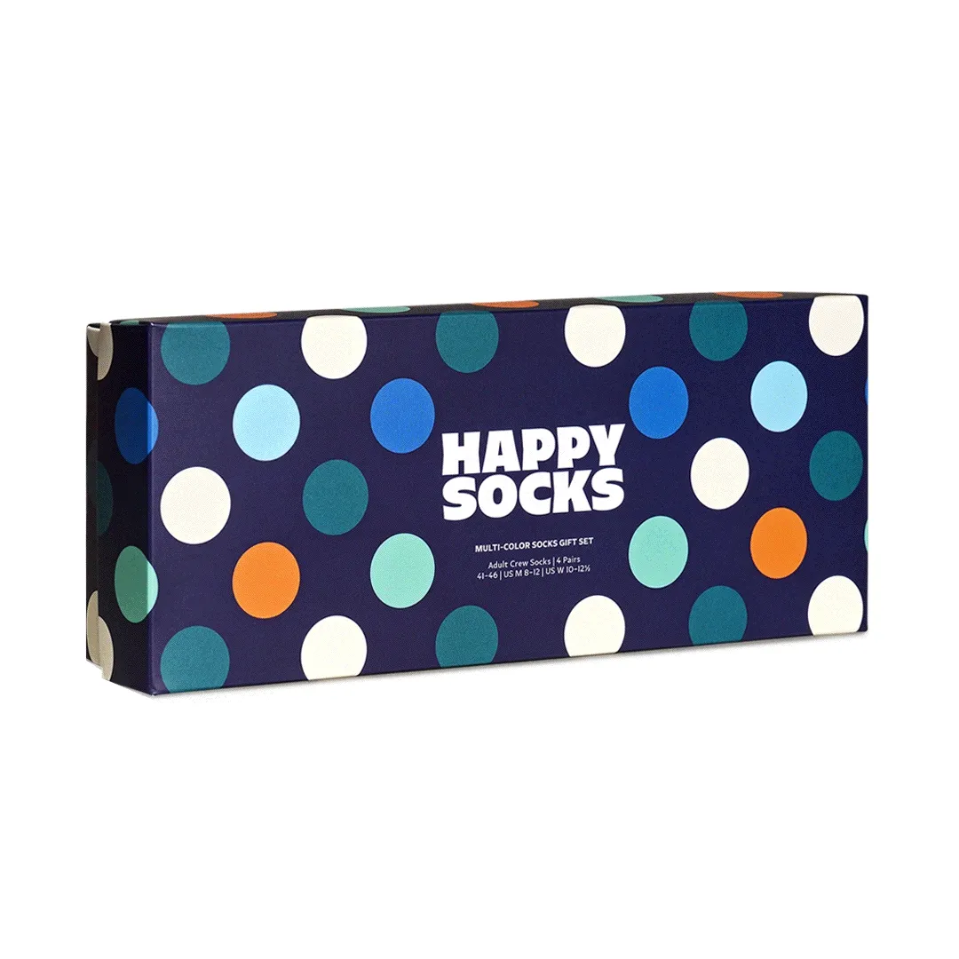 4-Pack Multi-Color Socks Gift Set