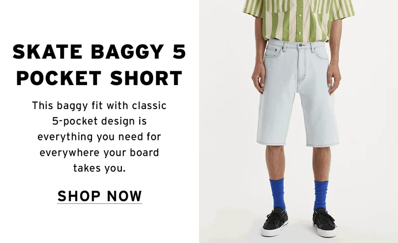 SHOP SKATE BAGGY 5 POCKET SHORT
