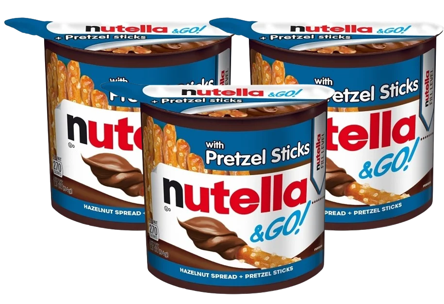 Image of Nutella & Go Pretzels  (3 Packs)
