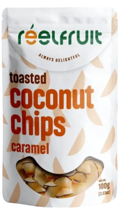 Image of Reel Fruit Toasted Coconut Chips - Caramel