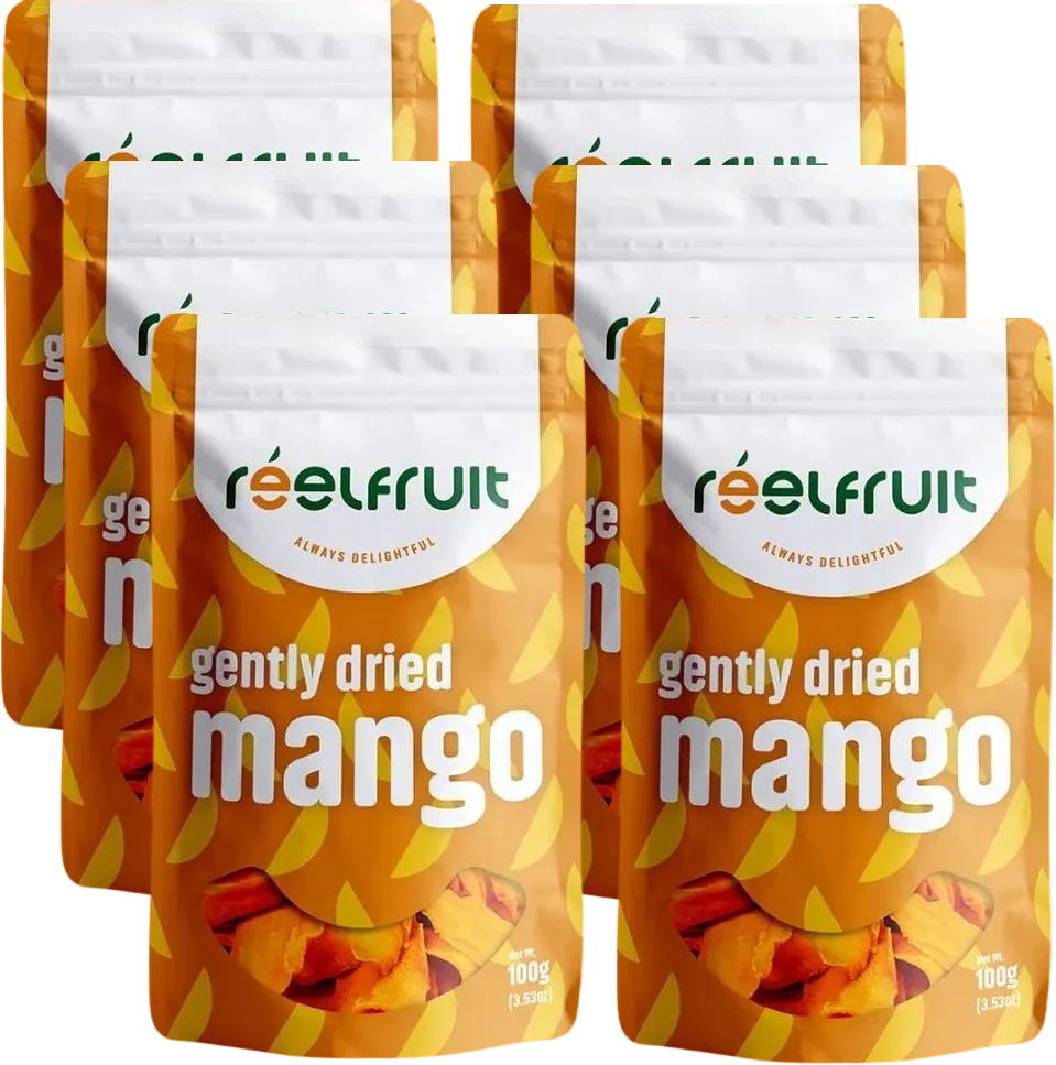 Image of Reel Fruit Gently Dried Mango (6 Pack)