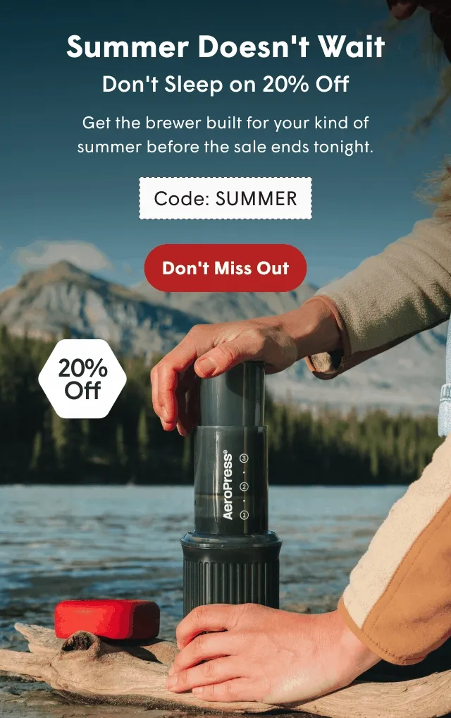 Summer Doesn't Wait: Don't sleep on 20% OFF
