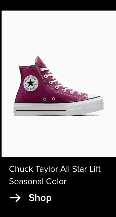 Shop: Chuck Taylor All Star Lift Seasonal Color