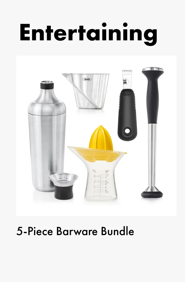 5-Piece Barware Bundle