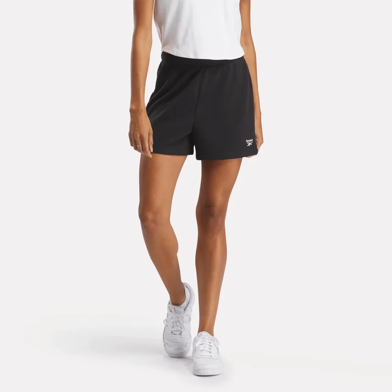 Image of Women's Identity Small Logo French Terry Shorts 4