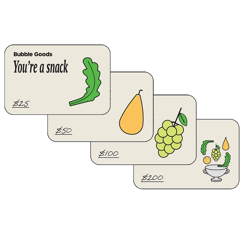 Image of Bubble Goods E-Gift Card