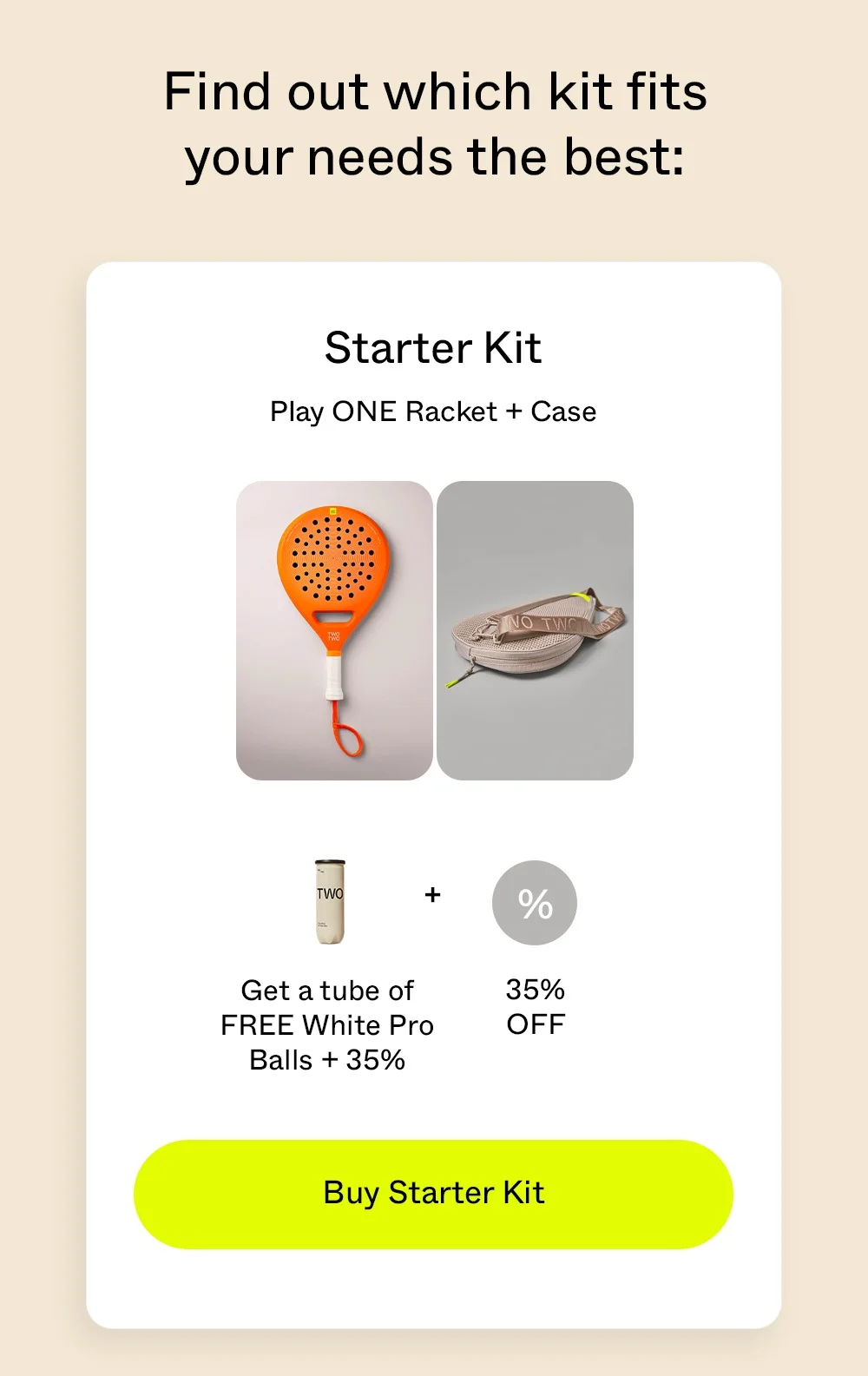 BUY STARTER KIT
