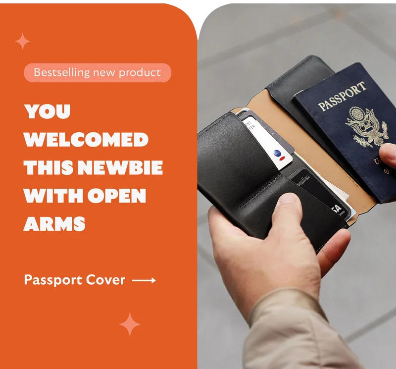 You welcomed this newbie with open arms Passport Cover [Starburst] #1 bestselling new product