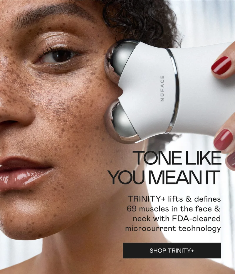 Tone like you mean it. Click here to Shop TRINITY+