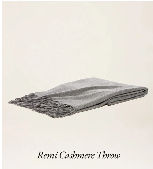 Remi Cashmere Throw