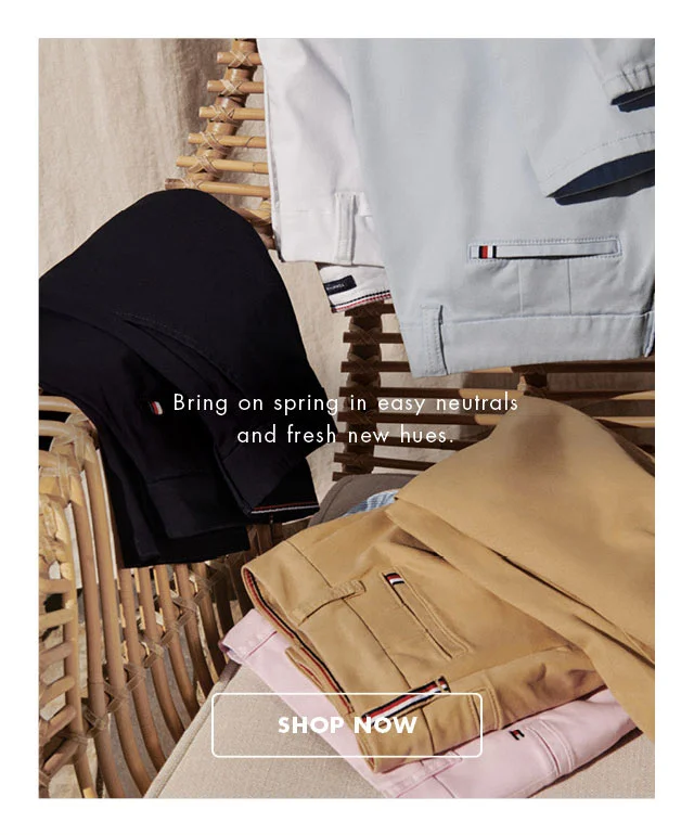 Bring on spring in esasy neutrals and fresh new hues.                                            Shop now