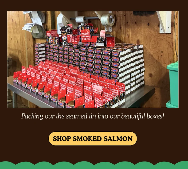 smoked atlantic salmon is back!