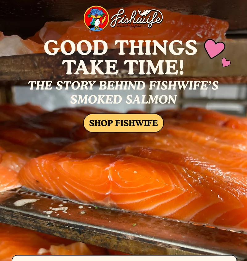 smoked atlantic salmon is back!