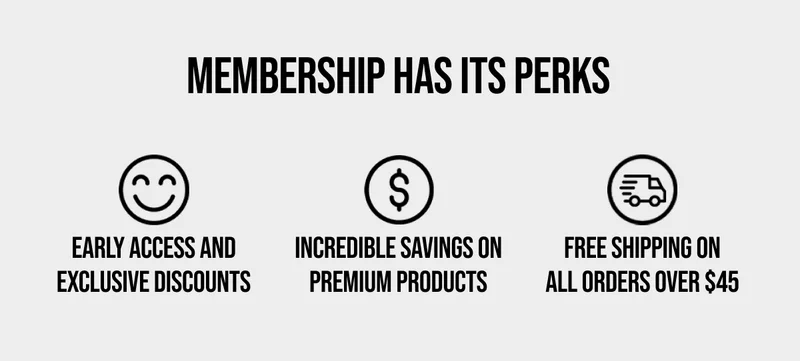 Membership has its perks