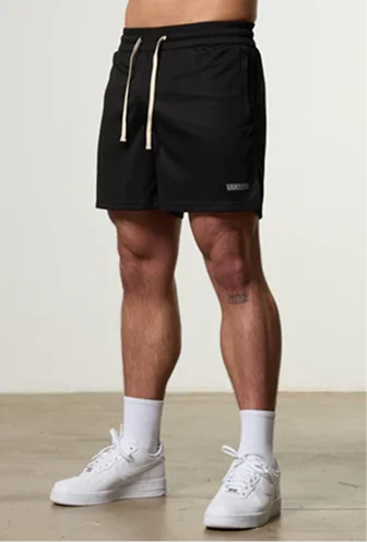 Vanquish Essential V2 Black Mesh Shorts