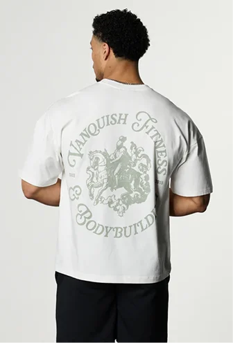 CAMELOT WHITE OVERSIZED T SHIRT