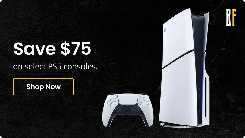 Save $75 on select PS5 consoles. Shop Now