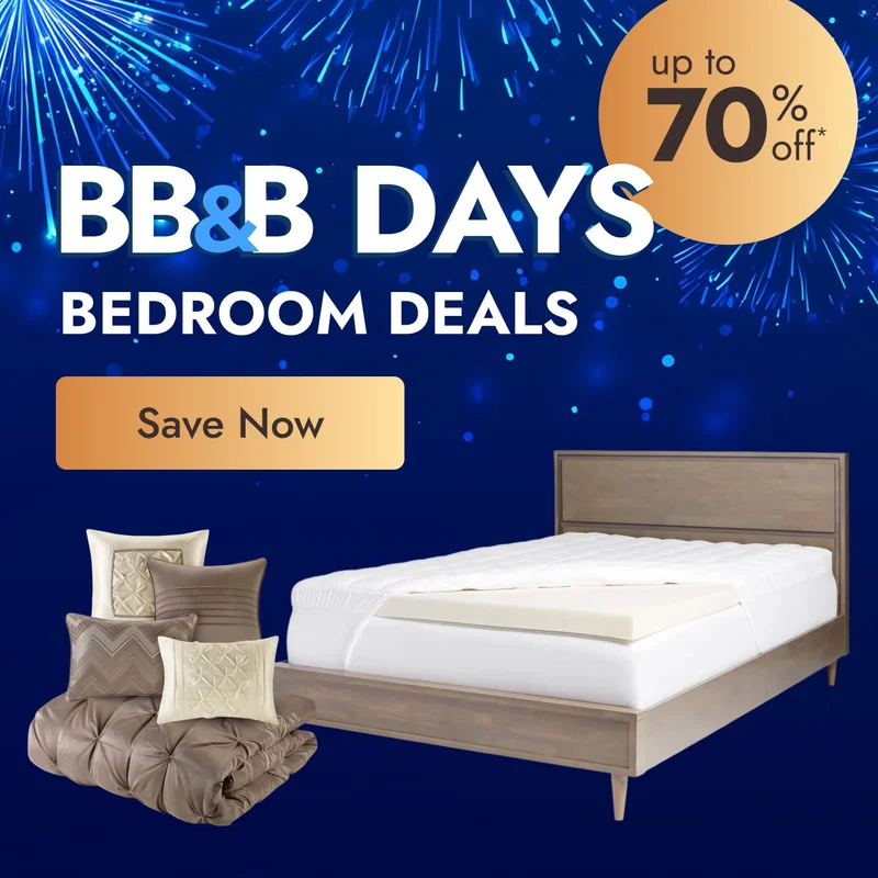Up to 70% off bedroom deals