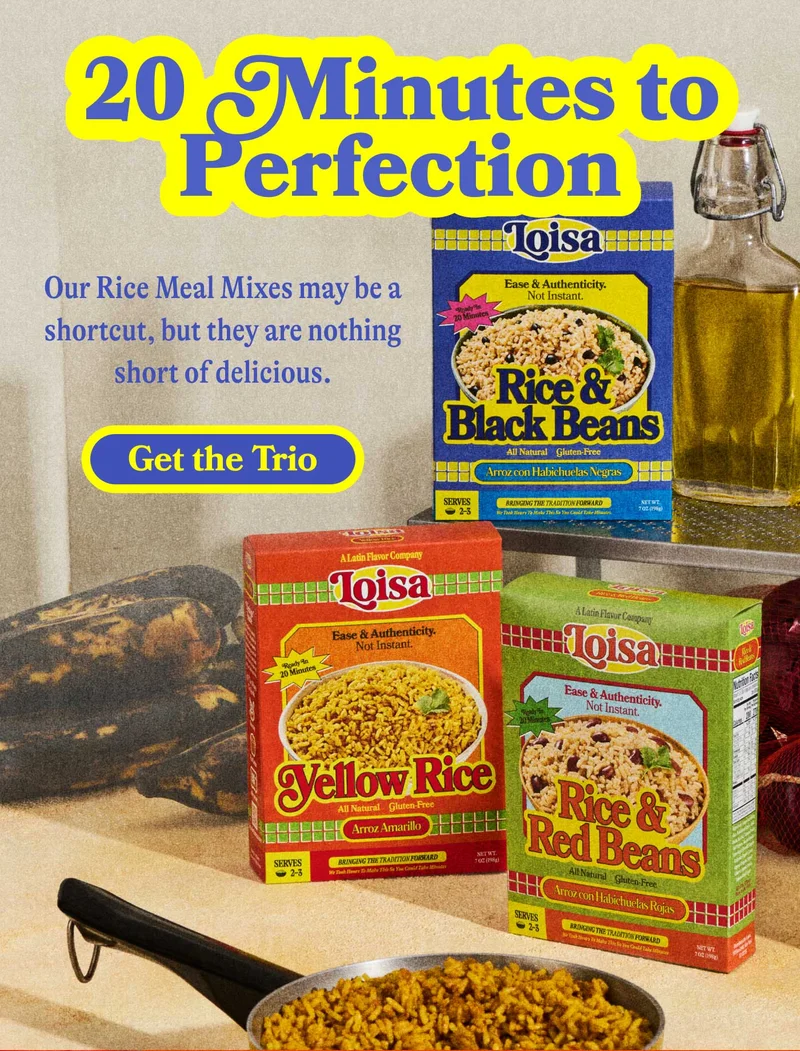 20 Minutes To Perfection Our Rice Meal Mixes may be a shortcut, but they are nothing short of delicious. GET THE TRIO