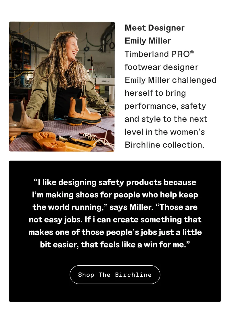 Meet Designer Emily Miller. Shop the Birchline