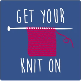 Get your knit on (white) T-Shirt