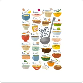 Soups of the World A-Z T-Shirt