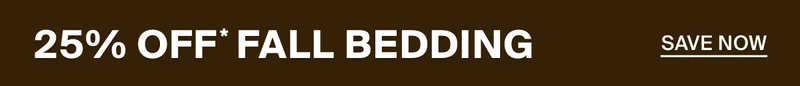 Save during the Fall Bedding event