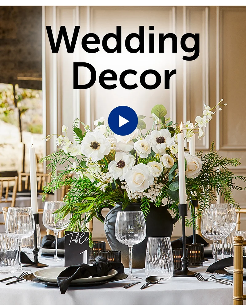 Click Here To Wedding Decor Inspiration Video