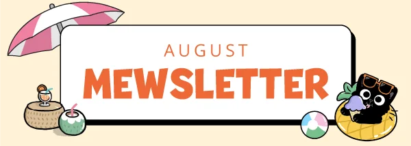 August Mewsletter